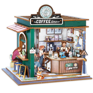 DIY-Kreativset - DIORAMA 3D Café