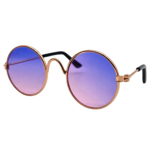 Zubehör - Alpaka-Brille (Violet)
