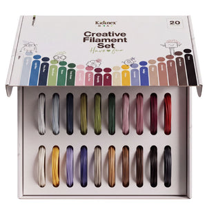 Zusätzliches Filament - 20 Farben für den 3D-Stift KidPen