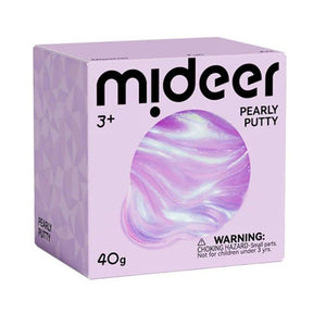 Verpackung der mideer Pearly Putty Purple Dream, 40 g