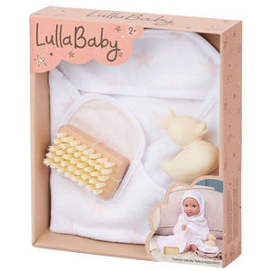 Badeset für Puppen mit Handtuch und Zubehör