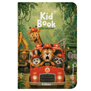 Grafiktablett mit Arbeitsblättern zum Zeichnen KidBook - Little Vehicles