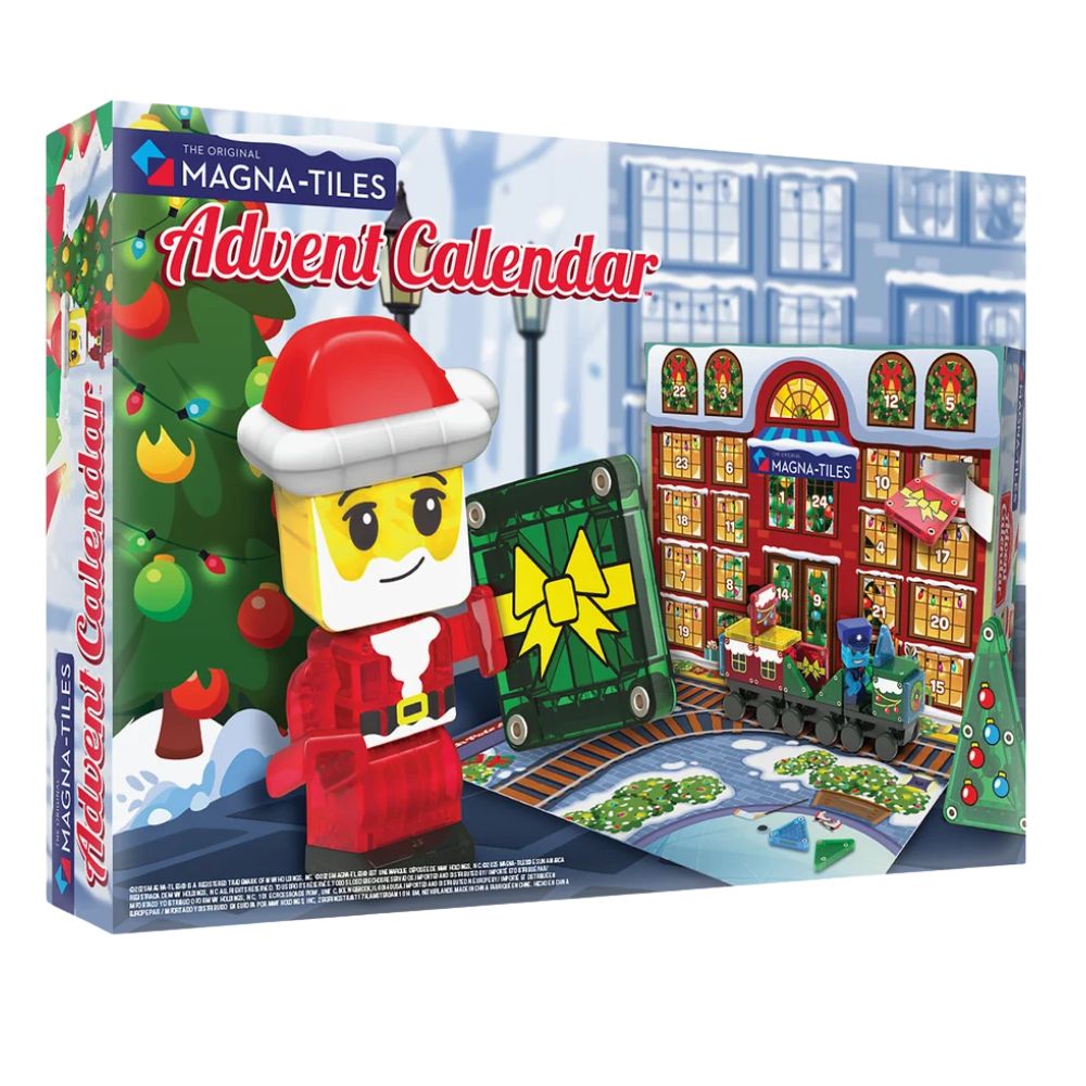 Magna-Tiles Adventskalender mit Magnetbausteinen - microMAGS, 34 Teile - Produktbild