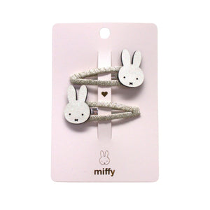 Yuko B. Haarspangen Miffy, Weiß
