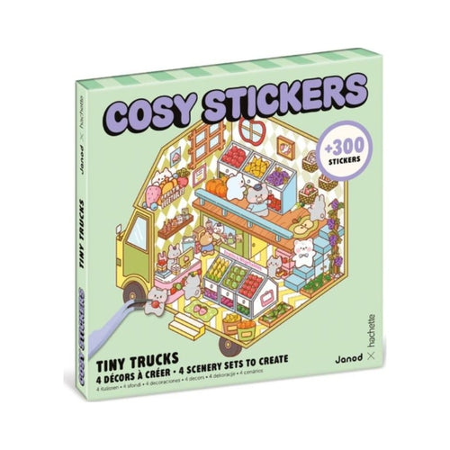 Janod Kreativset Cosy Stickers Trucks