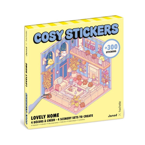 Verpackung Janod Cosy Stickers Lovely Home