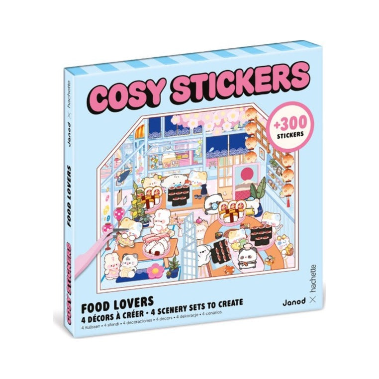 Verpackung Janod Cosy Stickers Food Lovers