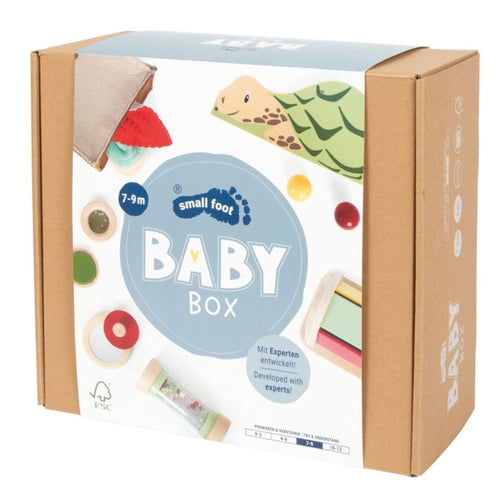 Small Foot Geschenkset Baby-Box - Ausprobieren und Verstehen, 6 Teile - Produktbild
