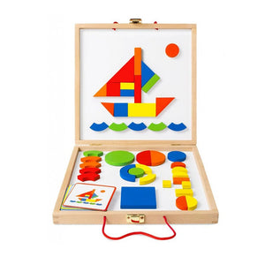 Holzmagnete Puzzle im Koffer – Geoform - Tublu.de