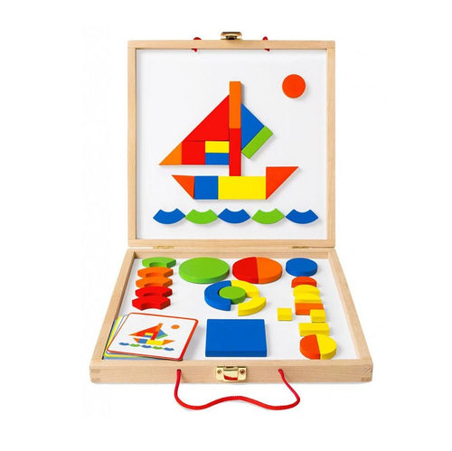 Holzmagnete Puzzle im Koffer – Geoform - Tublu.de