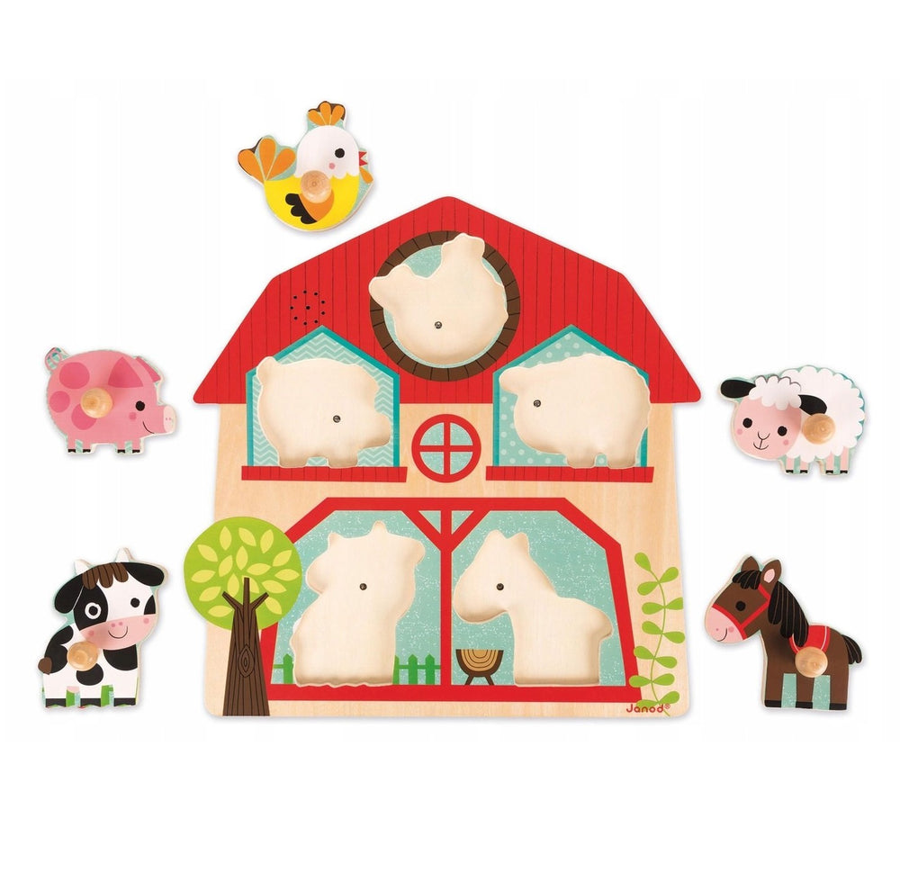 Musik-Puzzle – Die Bewohner des Bauernhofs - Tublu.de