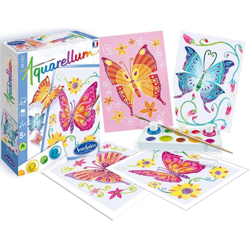 Malset – Aquarellum Mini, Schmetterlinge