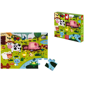 Sinnes-Puzzle – Bauernhof - Tublu.de