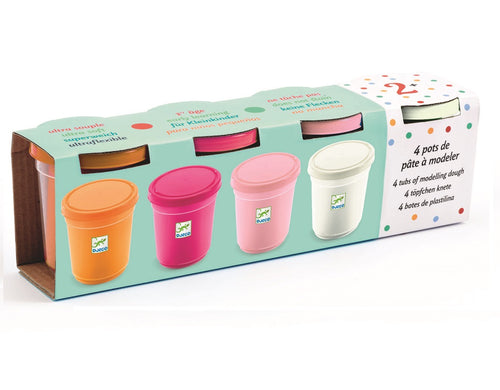 Modelliermasse  -  Sweet 4 Farben - Tublu.de