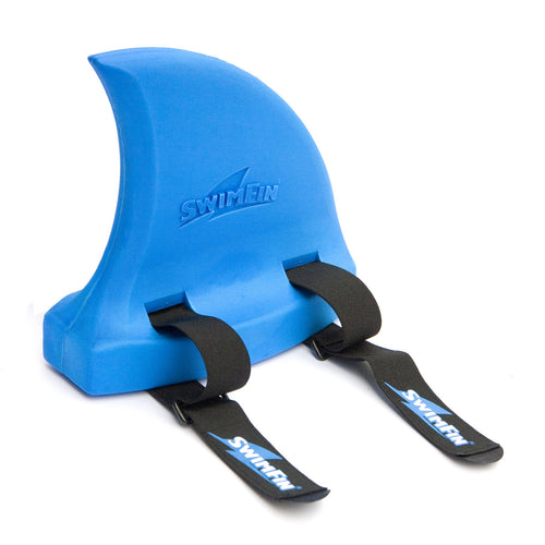 Haifischflossen-Schwimmgürtel für Kinder – Blau