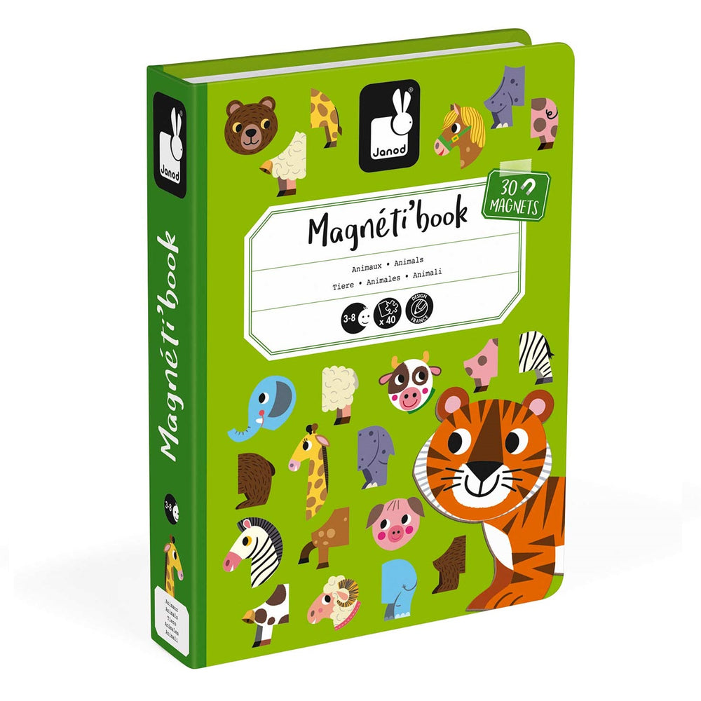Magnetisches Puzzle Magnetibook – Tiere - Tublu.de