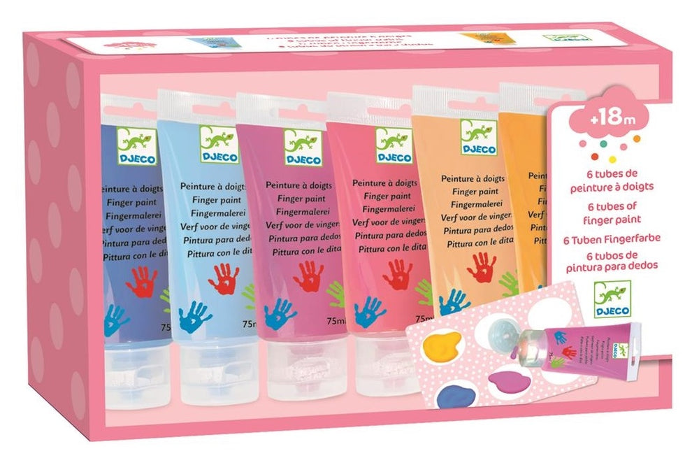 Fingerfarben  in Tuben – Sweet - Tublu.de