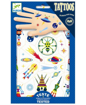 Im Dunkeln leuchtende Tattoos – Kosmos - Tublu.de