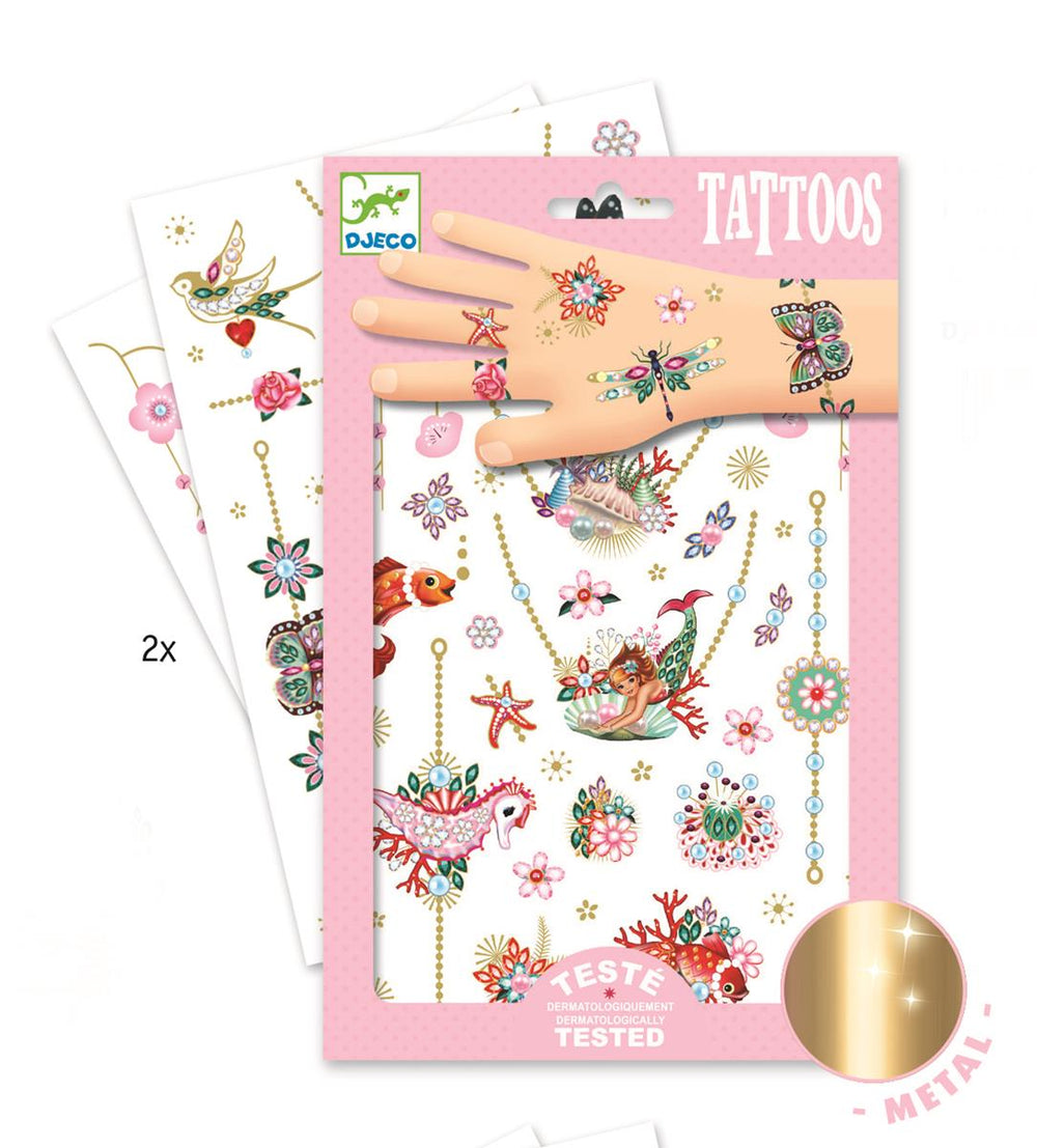 Metallic-Tattoos – Fionas Juwelen - Tublu.de