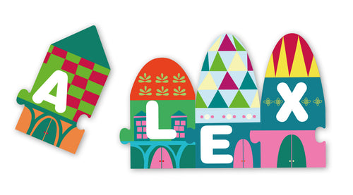 Puzzle im Kartonhaus – Buchstaben 3+ - Tublu.de