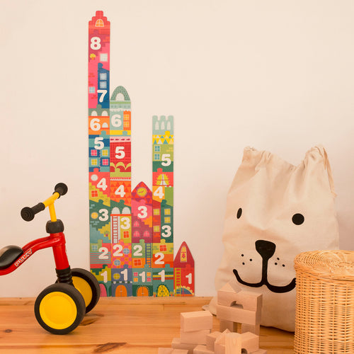 Puzzle im Kartonhaus – Zahlen 3+ - Tublu.de