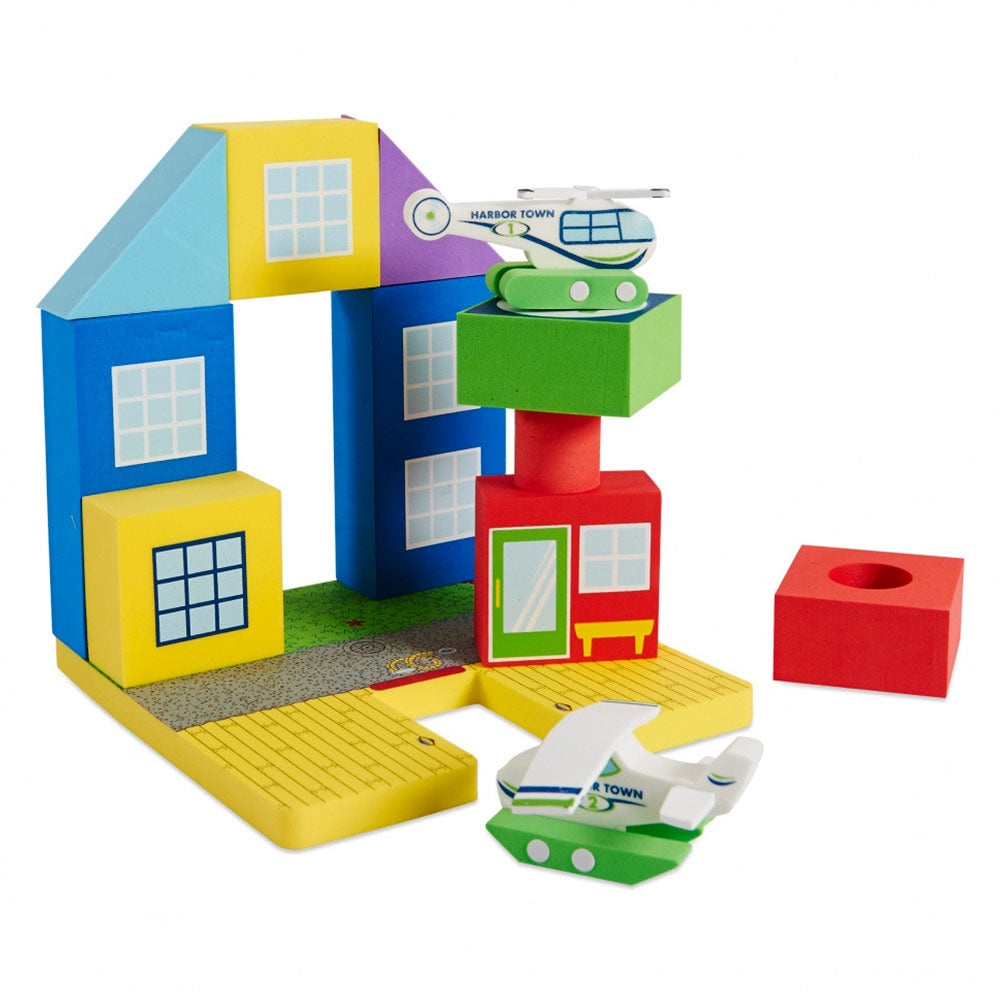 Badespielzeug  - Landeplatz für Wasserflugzeuge, 13 Teile