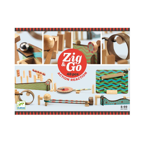 Zig&Go-Bahnbau-Set  - 48 Teile - Tublu.de