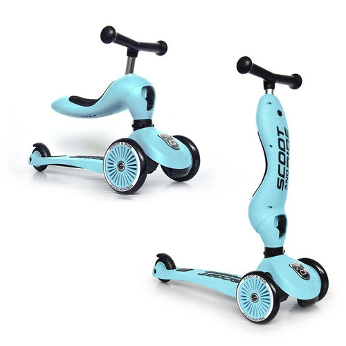 Laufrad und Fahrrad 2in1 Highwaykick  1-5 Jahre - Blueberry - Tublu.de