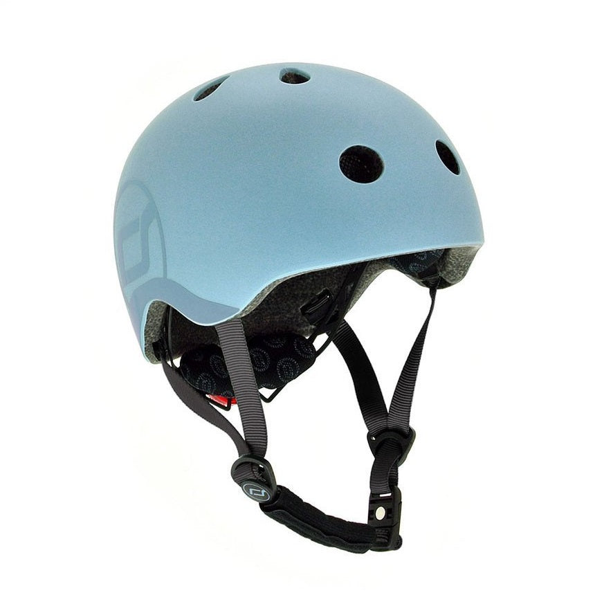 Kinderhelm 3+ S-M - Steel - Tublu.de
