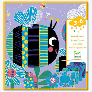 Kratzbild für Kleinkinder – Insekten - Tublu.de