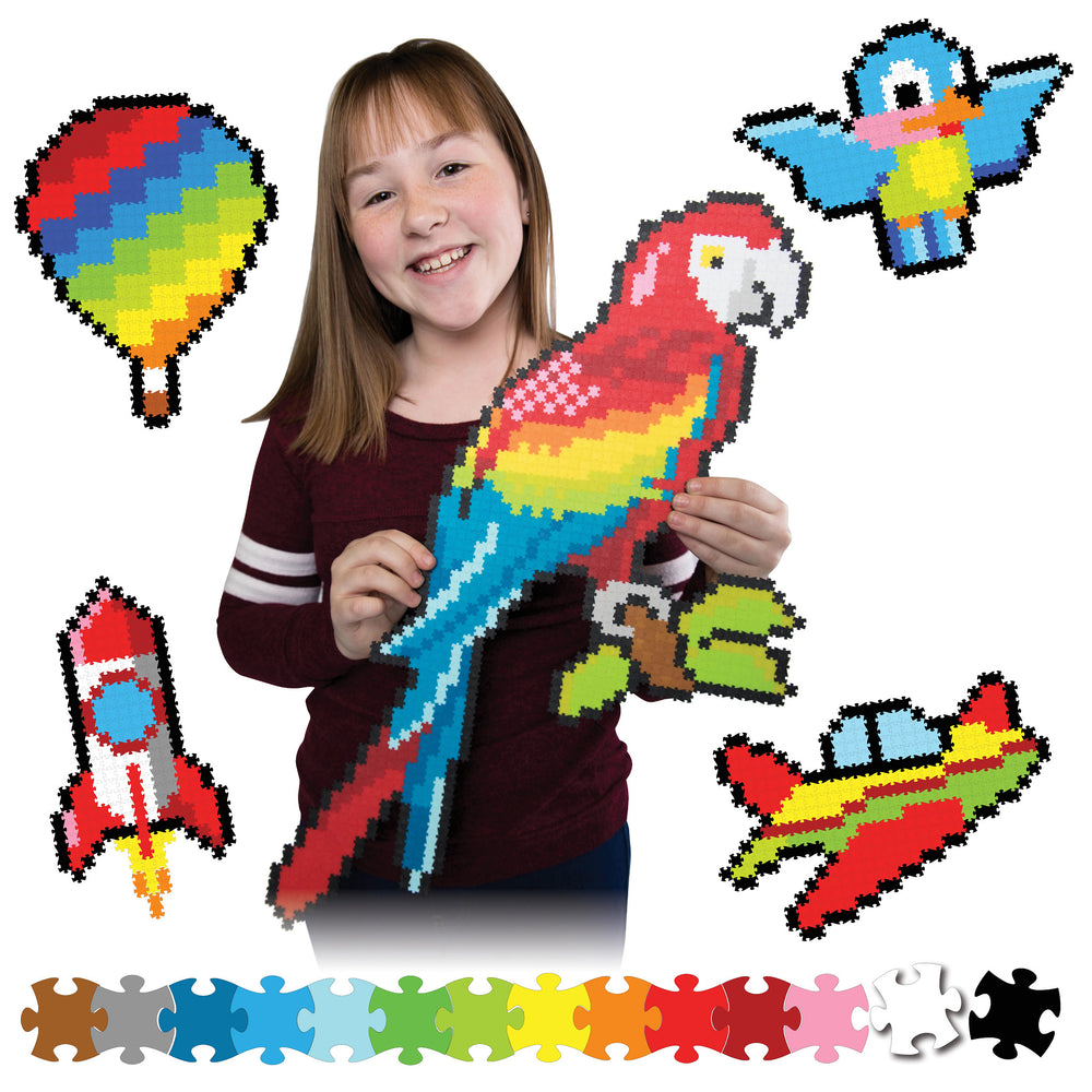 Pixelki Jixelz Puzzles 1500 Teile – In der Luft - Tublu.de