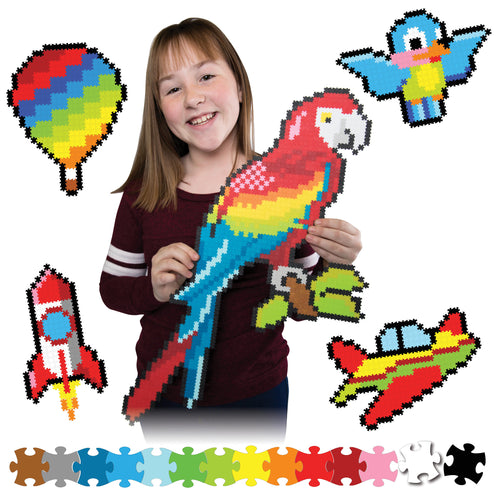 Pixelki Jixelz Puzzles 1500 Teile – In der Luft - Tublu.de