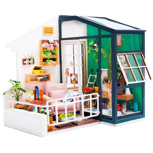 Bemaltes Modell Mini Balkon