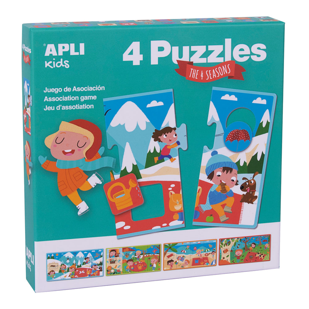 Puzzle mit 4 Teilen – Vier Jahreszeiten - Tublu.de