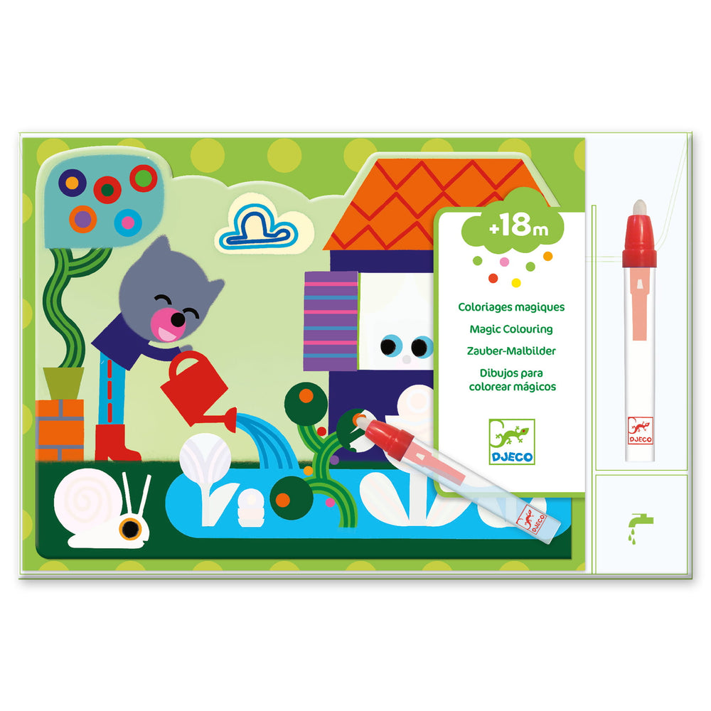 Wasser-Malbuch  - Im Garten versteckt - Tublu.de