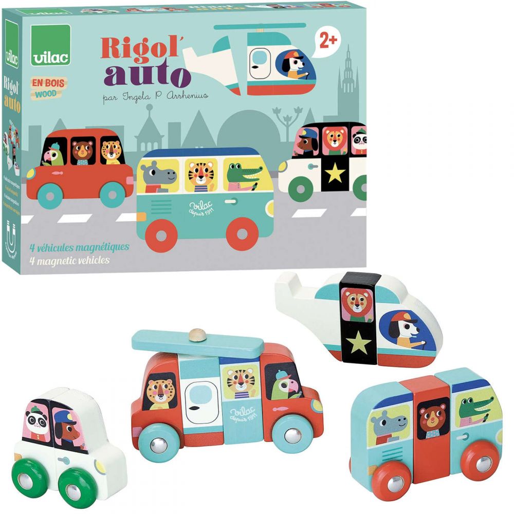 Magnetische Fahrzeuge von Ingela P. Arrhenius – Blau