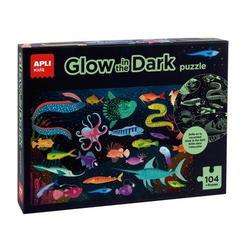Im Dunkeln leuchtendes Puzzle – Ozean 5+ - Tublu.de