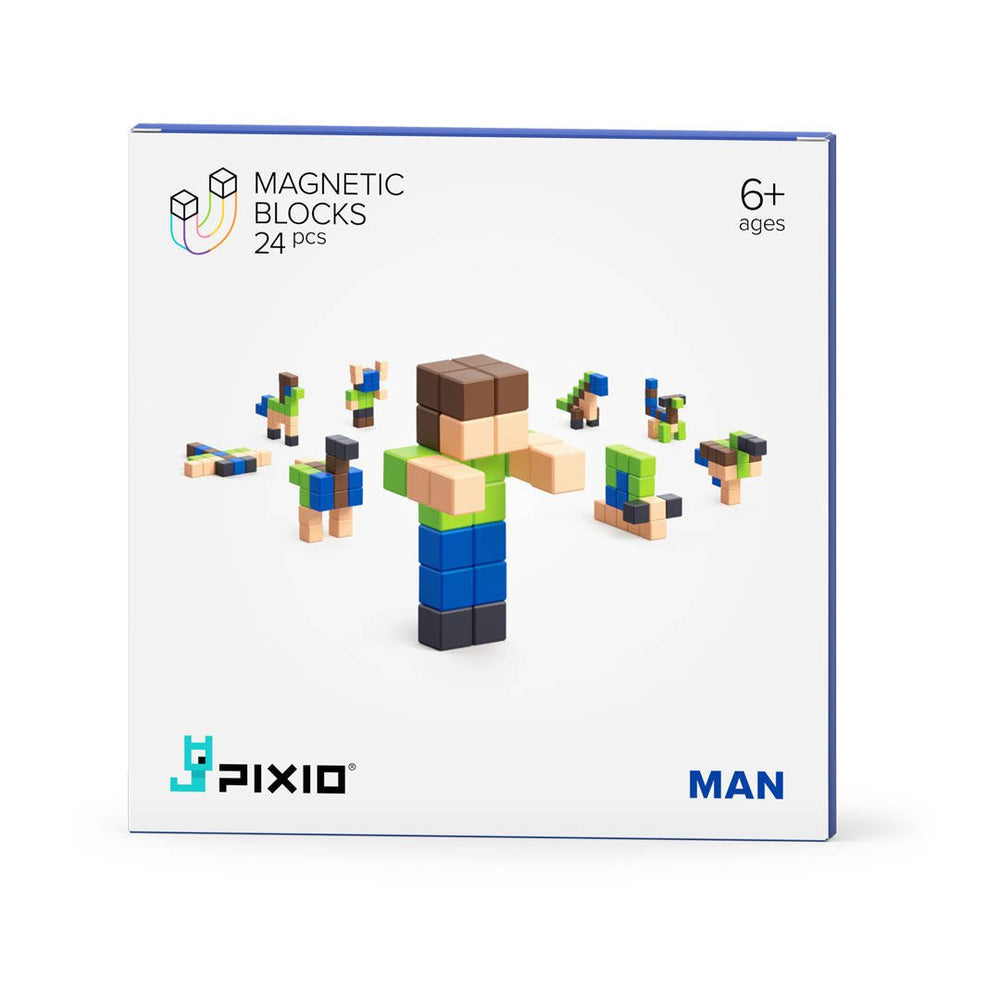 Magnetische Bausteine Man