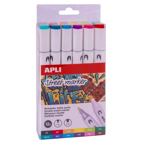 Doppelseitige Street Marker - 12 Farben - Tublu.de