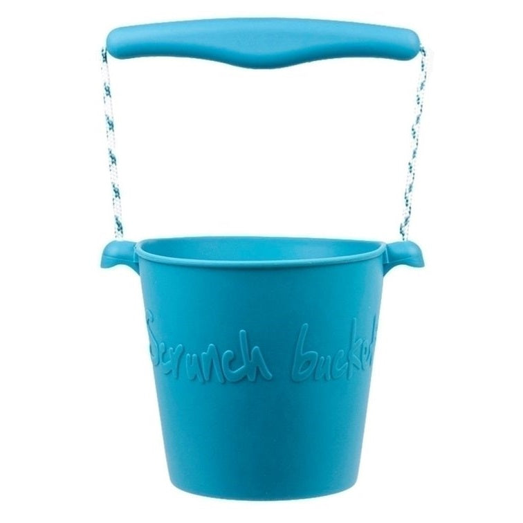 Zusammenklappbarer Eimer für Wasser und Sand – Petrol - Tublu.de
