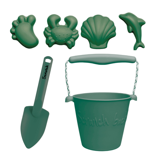 Sandspielzeug-Set – Dunkelgrün - Tublu.de