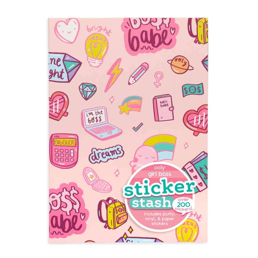 Sticker-Sets mit Umschlag – Chefin