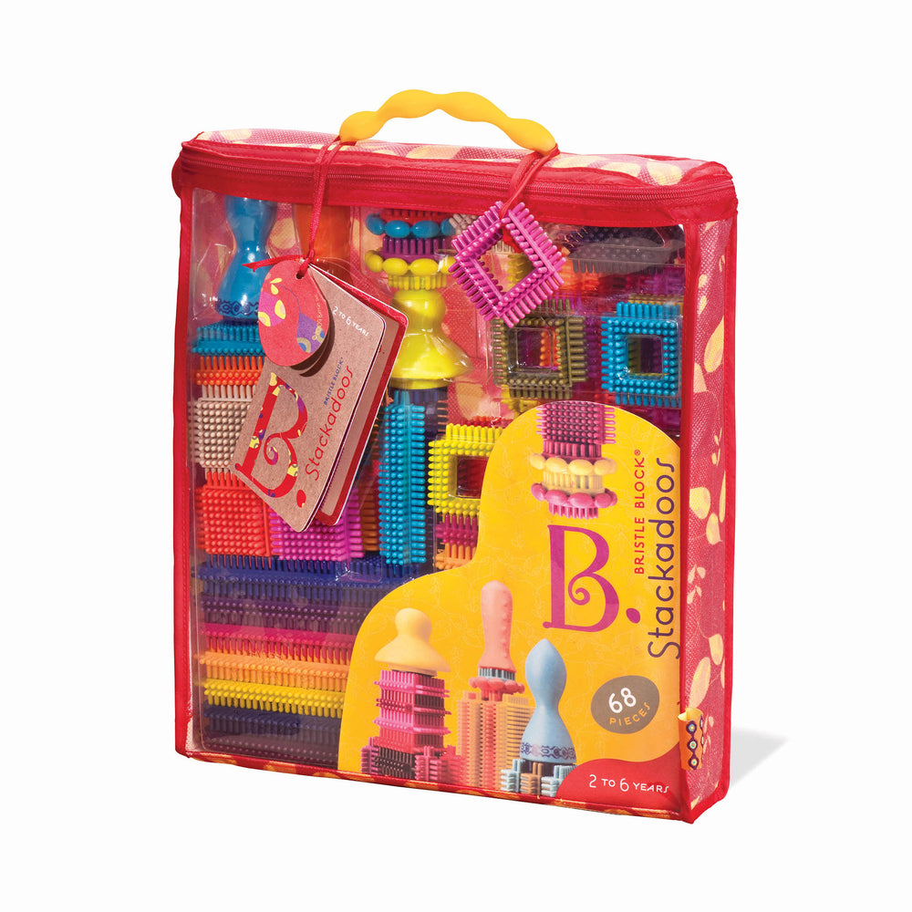 Stachelblöcke in einer Tasche – Bristle Block Stackadoos - Tublu.de