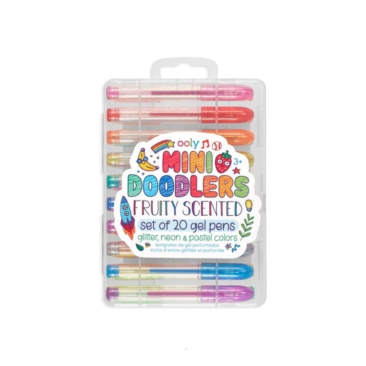 Duftende Mini-Gelstifte – glitzernd, neon & pastell