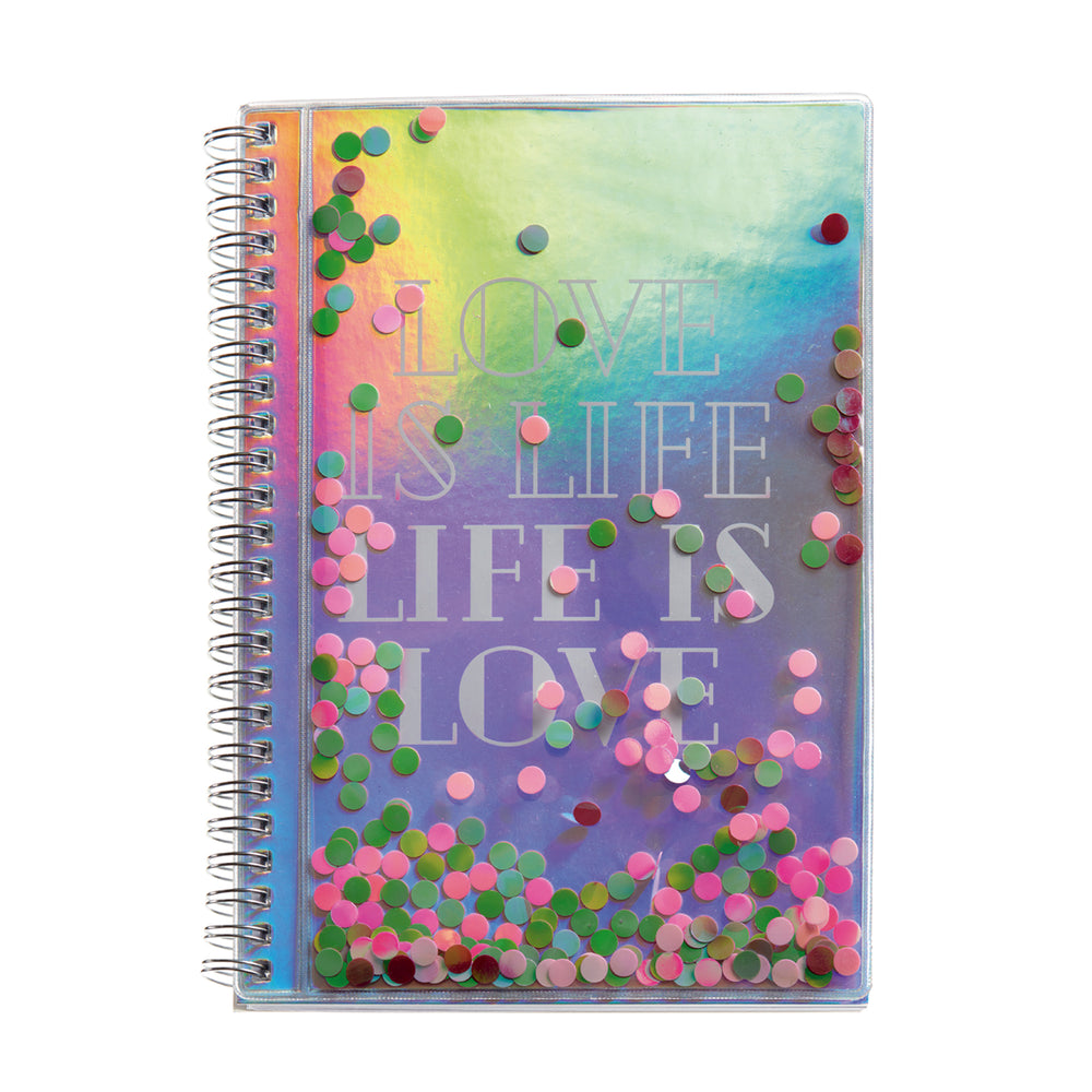 Notizbuch Confetti A5 – Love