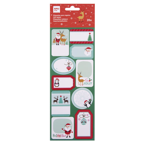 Weihnachtsetiketten – Rentiere - Tublu.de
