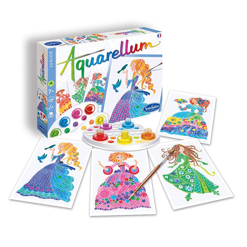 Aquarellum Malset Junior – Blumen Prinzessinnen