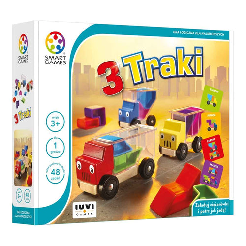 Gra logiczna Smart Games - 3 Traki