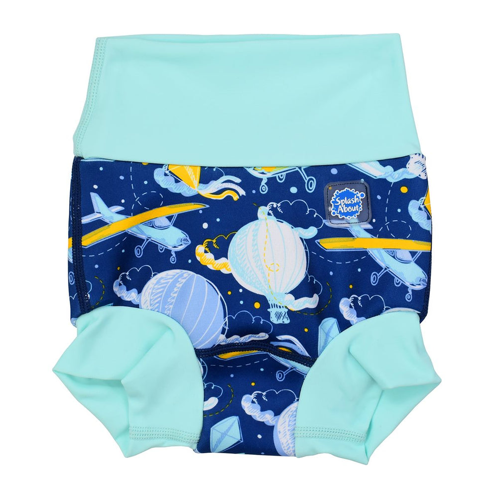 Schwimmwindel Happy Nappy DUO 12-24 Monate Flugzeuge (XL)
