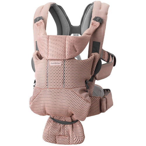 Babytrage MOVE 3D Mesh – Gedämpftes Rosa